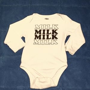 Old Navy long sleeve onesie